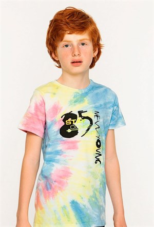 9-14 Yaş Mackays Erkek Çocuk Renk Geçişli Tshirt