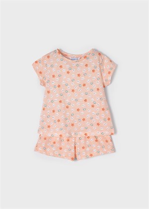Mayoral Kız Çocuk Şortlu Pijama Takımı